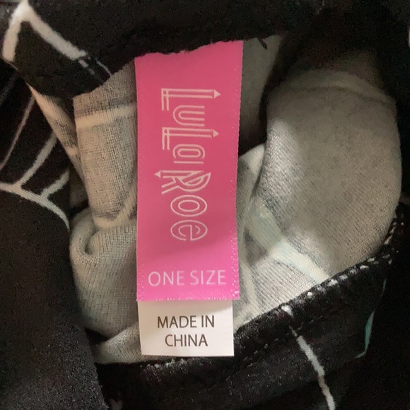 —One size spider/spiderweb LuLaRoe leggings - Picture 2 of 3